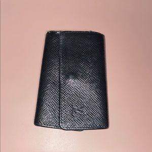 LV Taiga Leather 6 Key Ring Holder